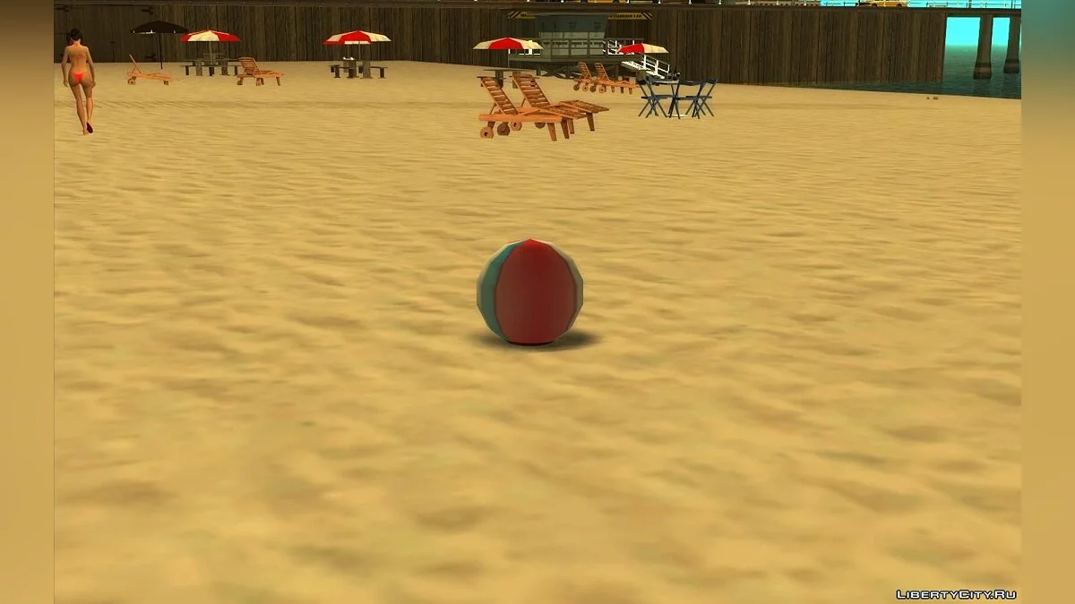 Реалистичный пляж v2.6 / GTA San Andreas
