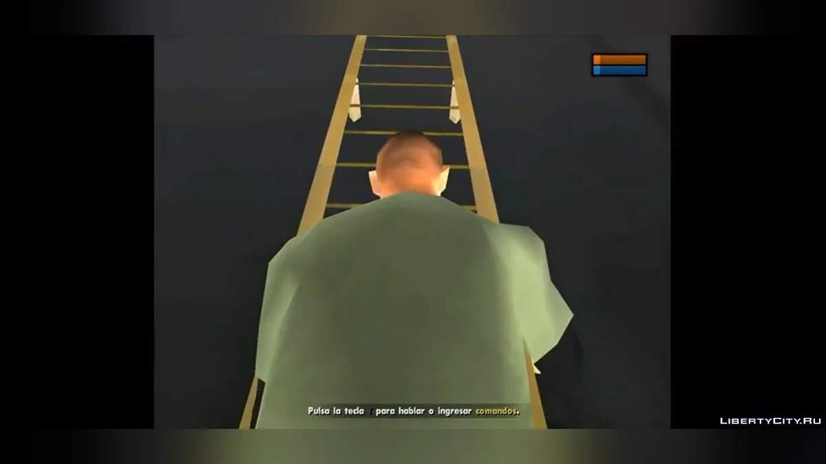 Взбираться по лестнице - Subir e descer escadas v2.2 / GTA San Andreas