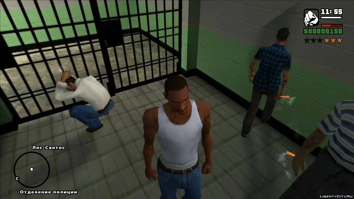 Настоящий No-Clip / GTA San Andreas