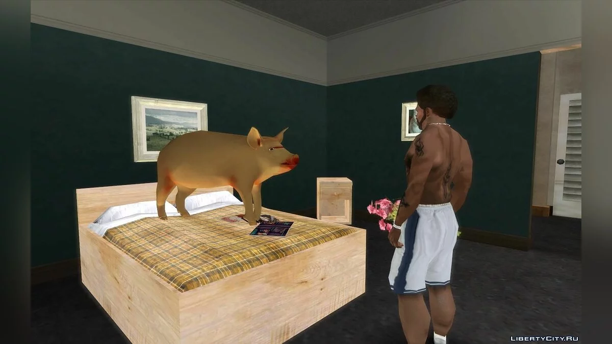 Свинья в доме Сиджея (ремейк) / GTA San Andreas