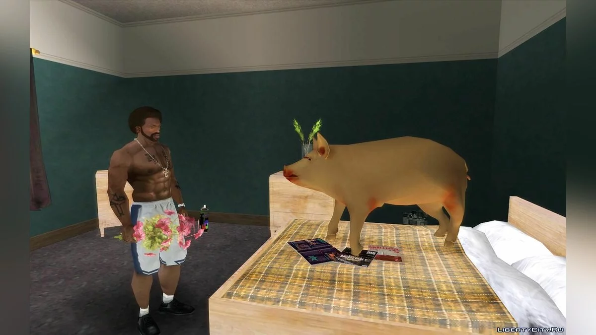 Свинья в доме Сиджея (ремейк) / GTA San Andreas