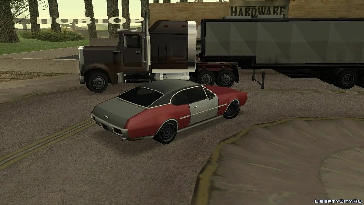 Автомобили с прицепами v4 / GTA San Andreas