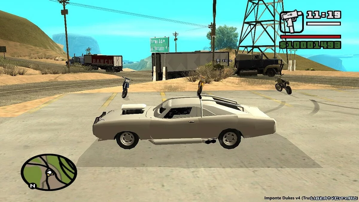 Автомобили с прицепами v4 / GTA San Andreas