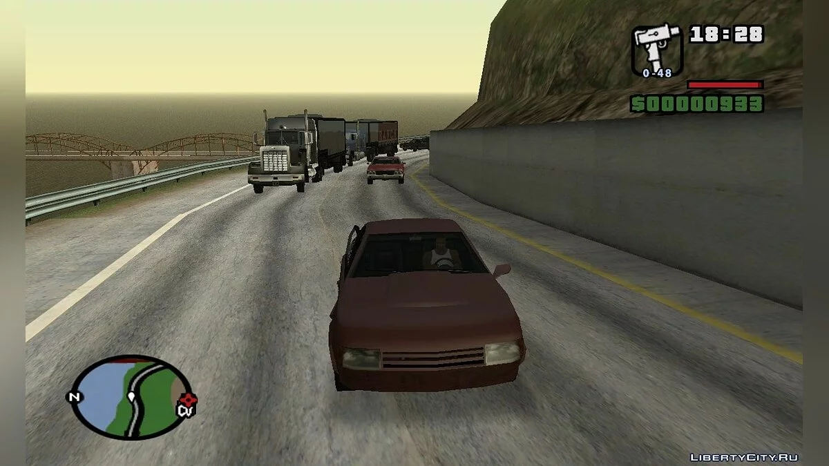 Автомобили с прицепами v4 / GTA San Andreas