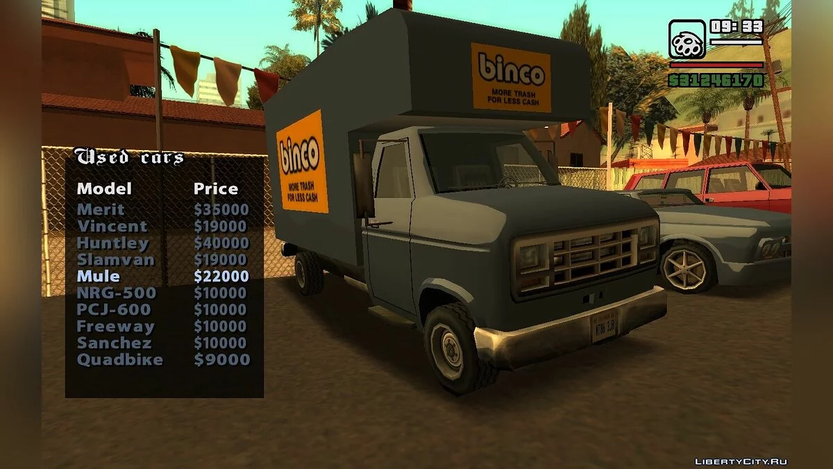 Автосалон подержанных автомобилей (Обновление от 03.06.2020) / GTA San Andreas