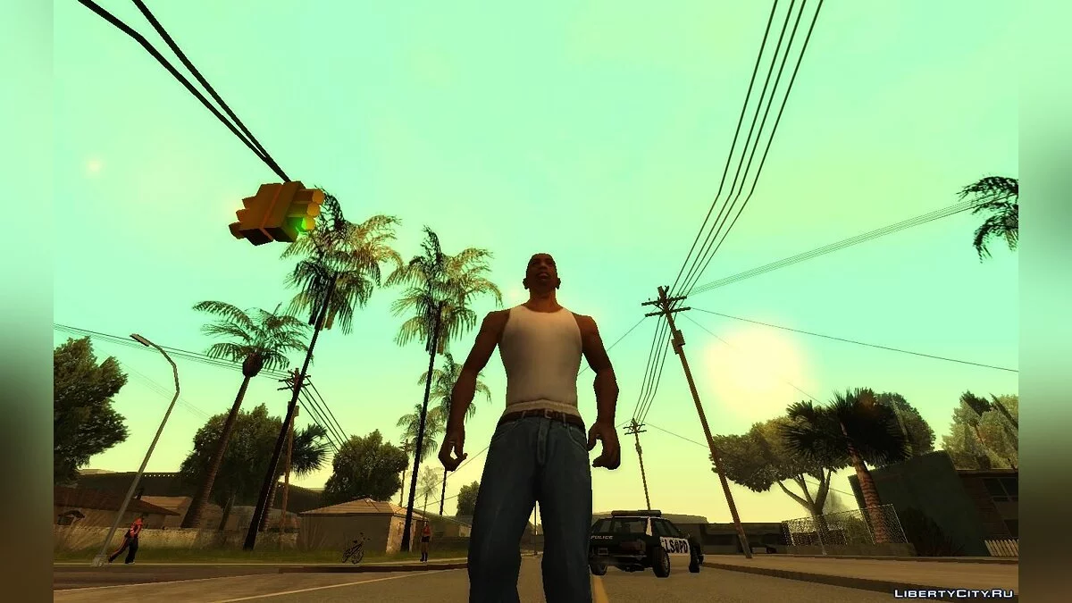 Динамическое поле зрения (CLEO+)(Обновление от 20.09.20) / GTA San Andreas