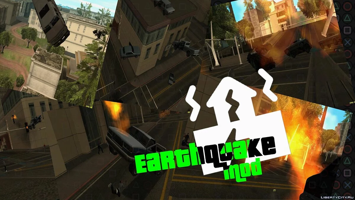 EarthQuake Mod - Хардбасс в SA / GTA San Andreas