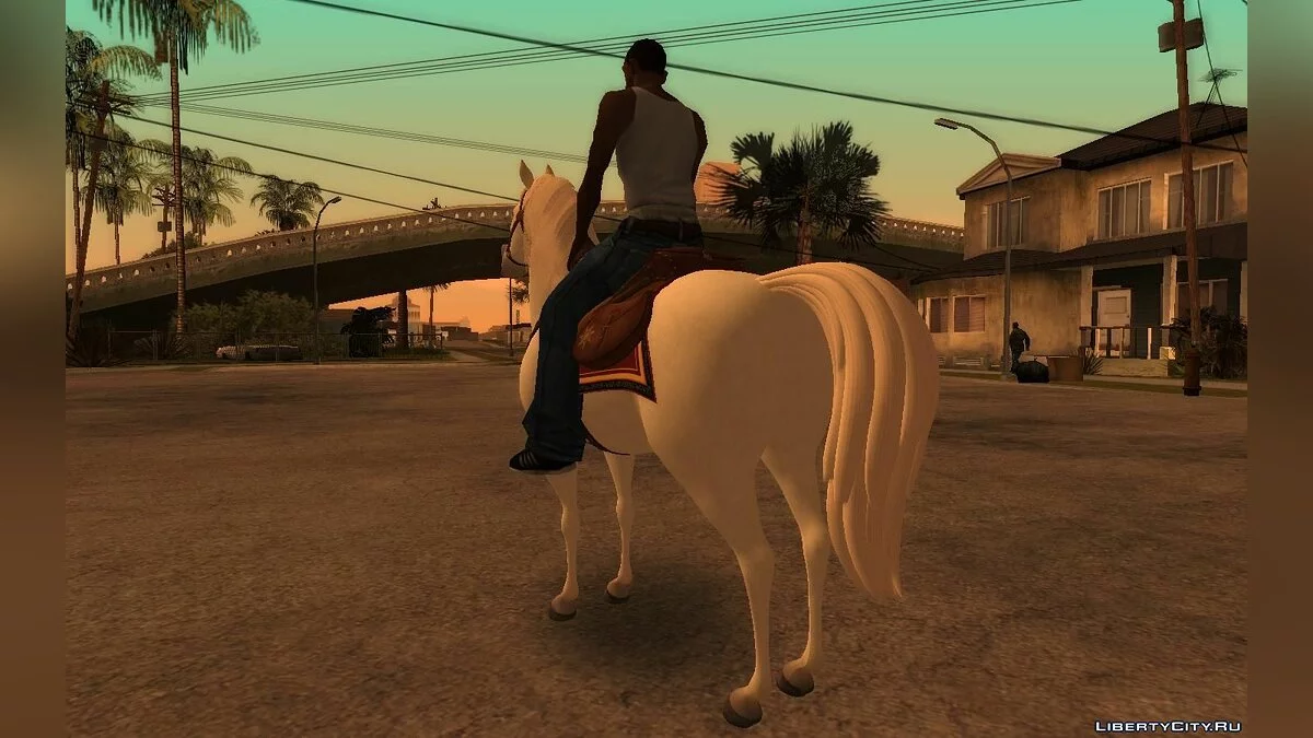Maximus (Возможность проехать на лошади) / GTA San Andreas