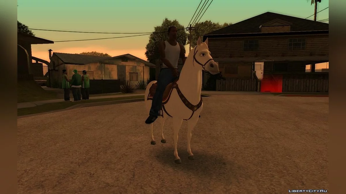 Maximus (Возможность проехать на лошади) / GTA San Andreas