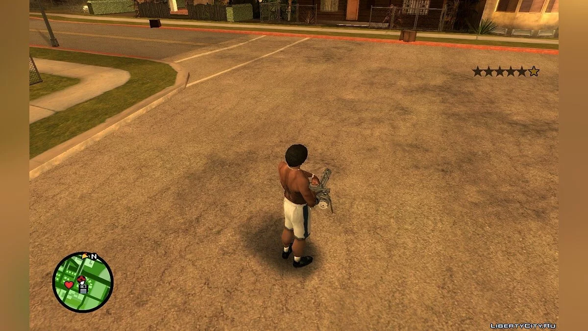 Минималистический HUD / GTA San Andreas