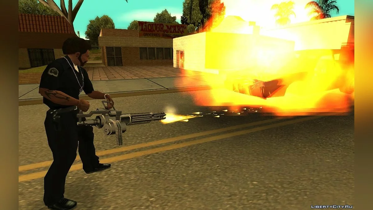 Одежда копа V2 (Нет звезд в одежде копа)(Обновление от 27.05.2020) / GTA San Andreas