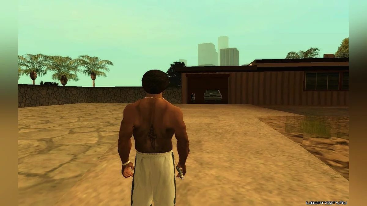 Открывать гараж с помощью пульта  / GTA San Andreas