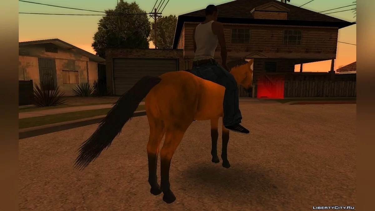Spirit (Возможность проехать на лошади) / GTA San Andreas