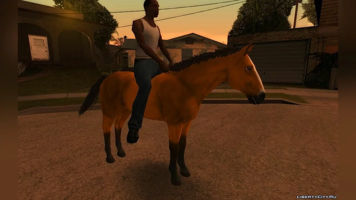 Spirit (Возможность проехать на лошади) / GTA San Andreas