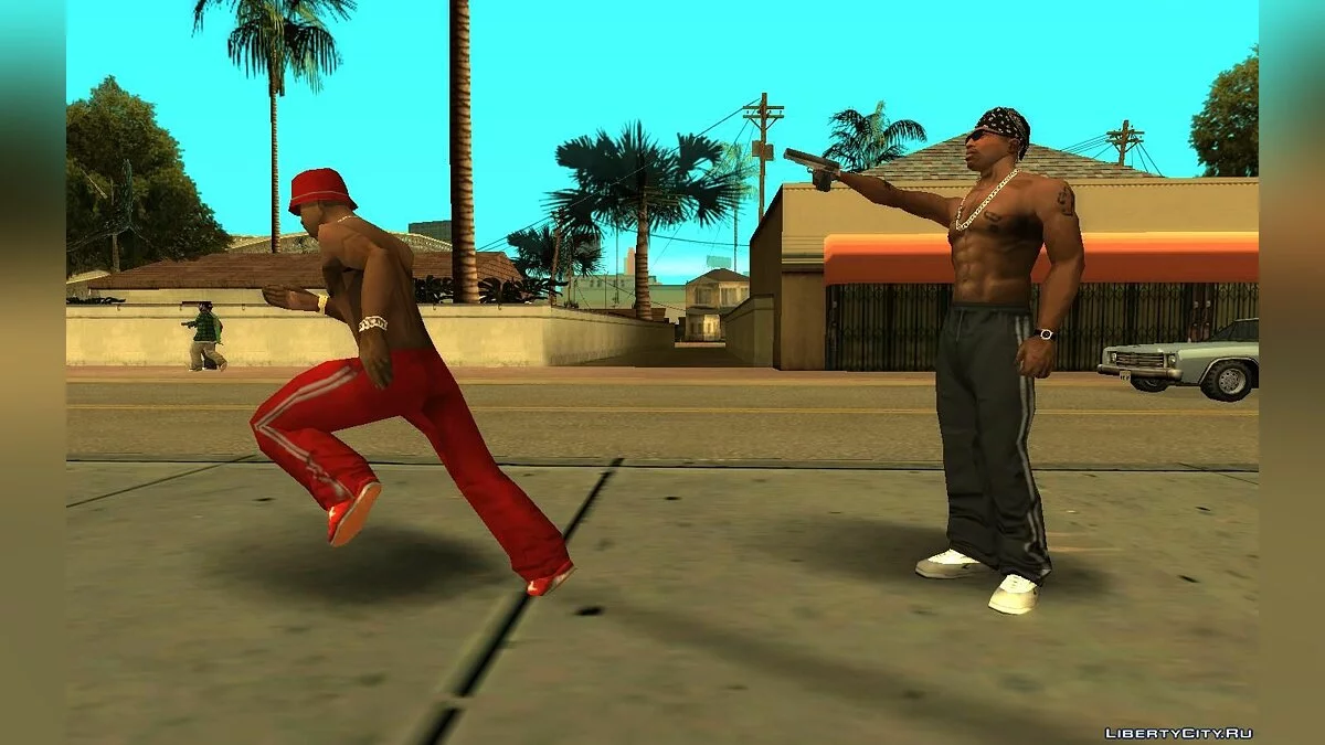 Исправление гангстерского приседа  / GTA San Andreas