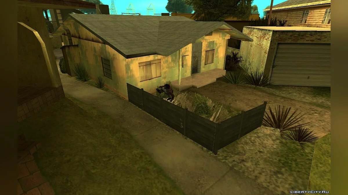Камера во время перепрыгивания ограждения, в стиле GTA 4 / GTA San Andreas