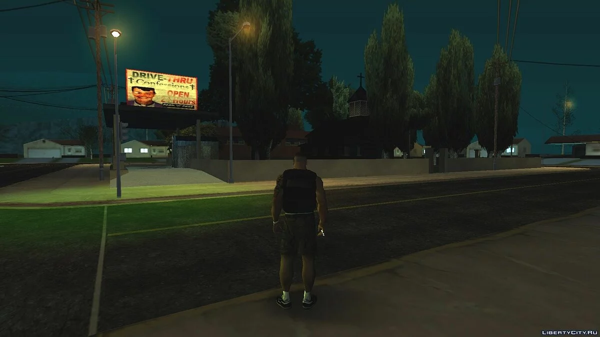 Призрак священника в Паломино Крик / GTA San Andreas