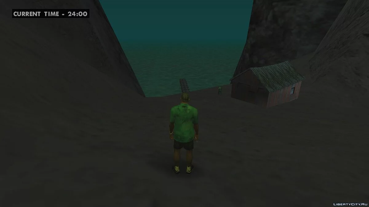 Призрак женщины у заброшенного аэропорта / GTA San Andreas