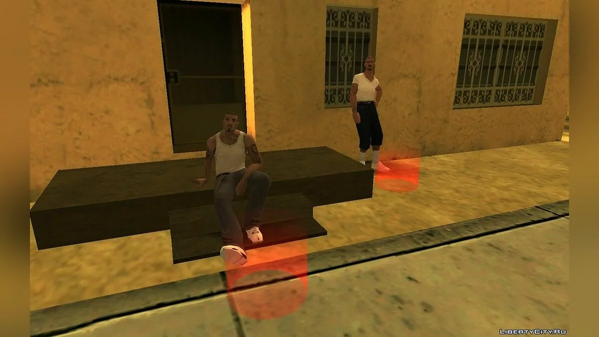 Встретится с сюжетными персонажами / GTA San Andreas