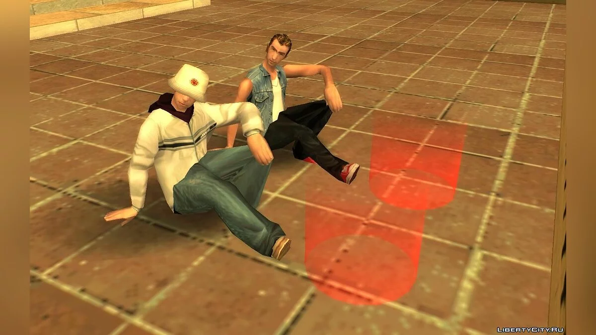Встретится с сюжетными персонажами / GTA San Andreas