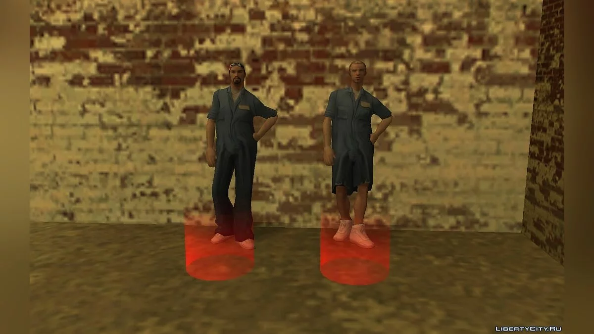 Встретится с сюжетными персонажами / GTA San Andreas