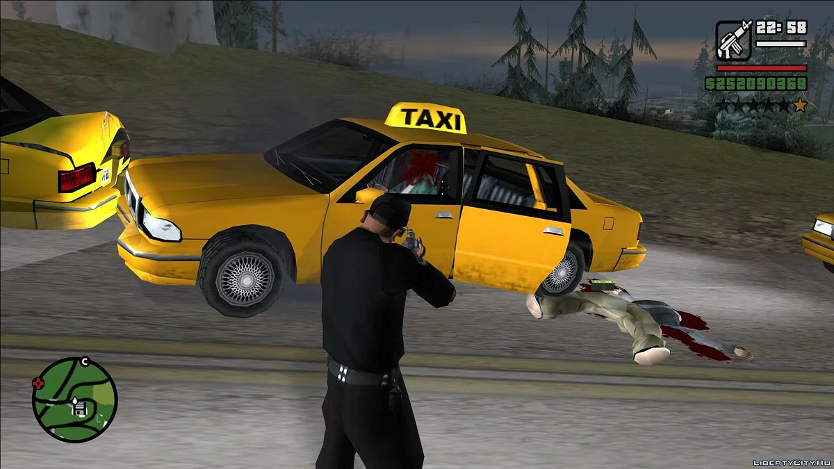Быстрая очистка от трупов / GTA San Andreas
