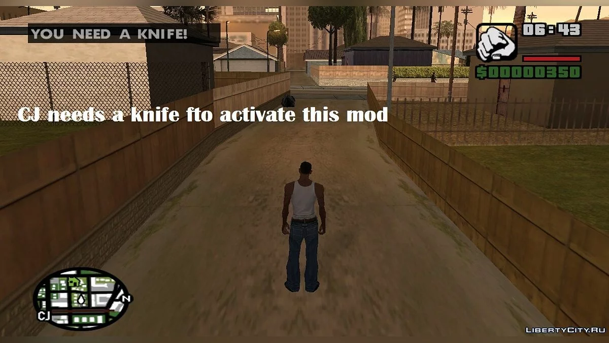 Kingsglaive Mod - Кинжал Никса Ульрика / GTA San Andreas