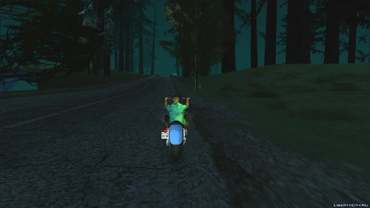 Призрак девочки у шоссе v2.0 / GTA San Andreas