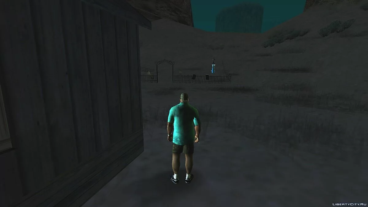 Призрак девушки в Лас Брухас / GTA San Andreas