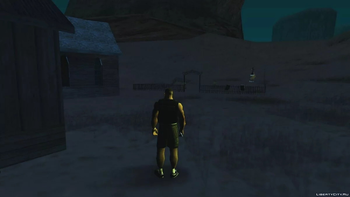 Призрак девушки в Лас Брухас / GTA San Andreas
