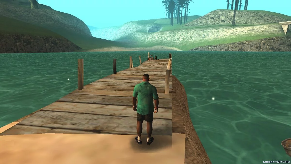 Тайна инвалидной коляски Лагуны Рыбака / GTA San Andreas