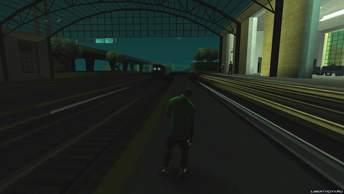 Cобака у станции / GTA San Andreas
