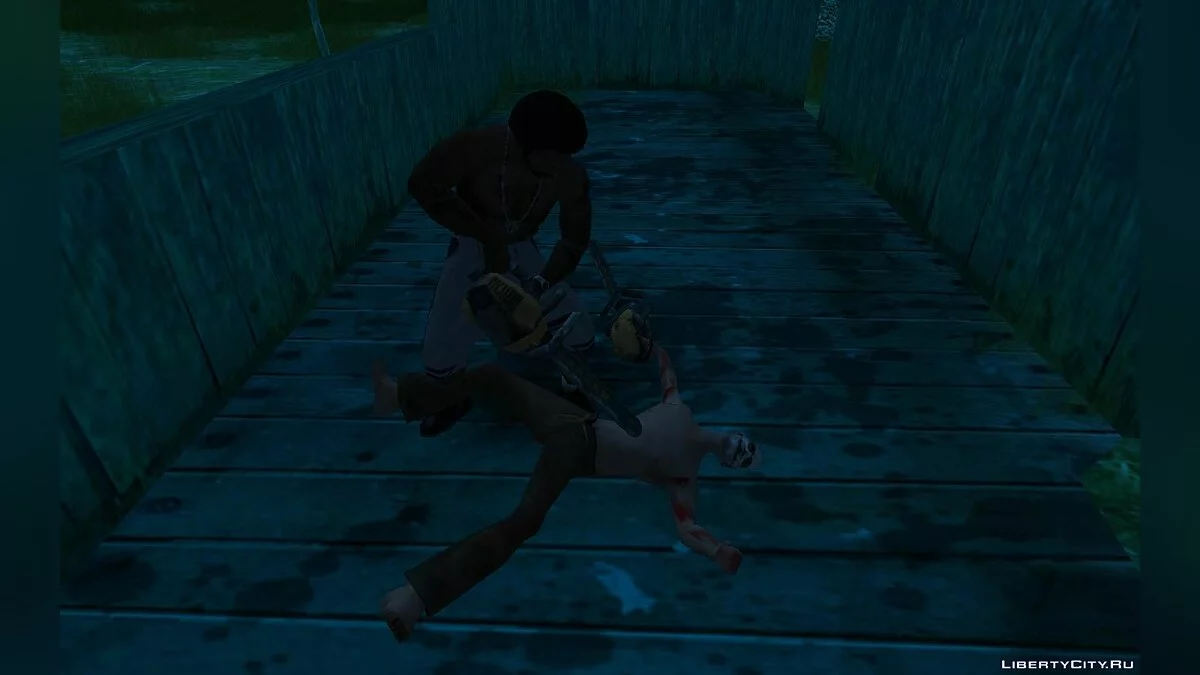Классическое Кожаное Лицо  / GTA San Andreas