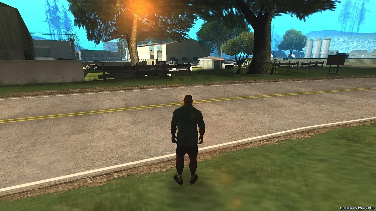 Новое кладбище. Блуберри / GTA San Andreas