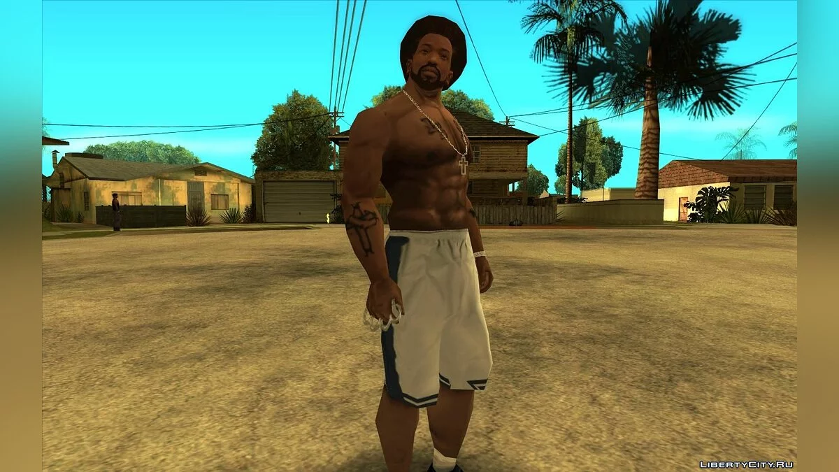 Карл поворачивает голову  / GTA San Andreas