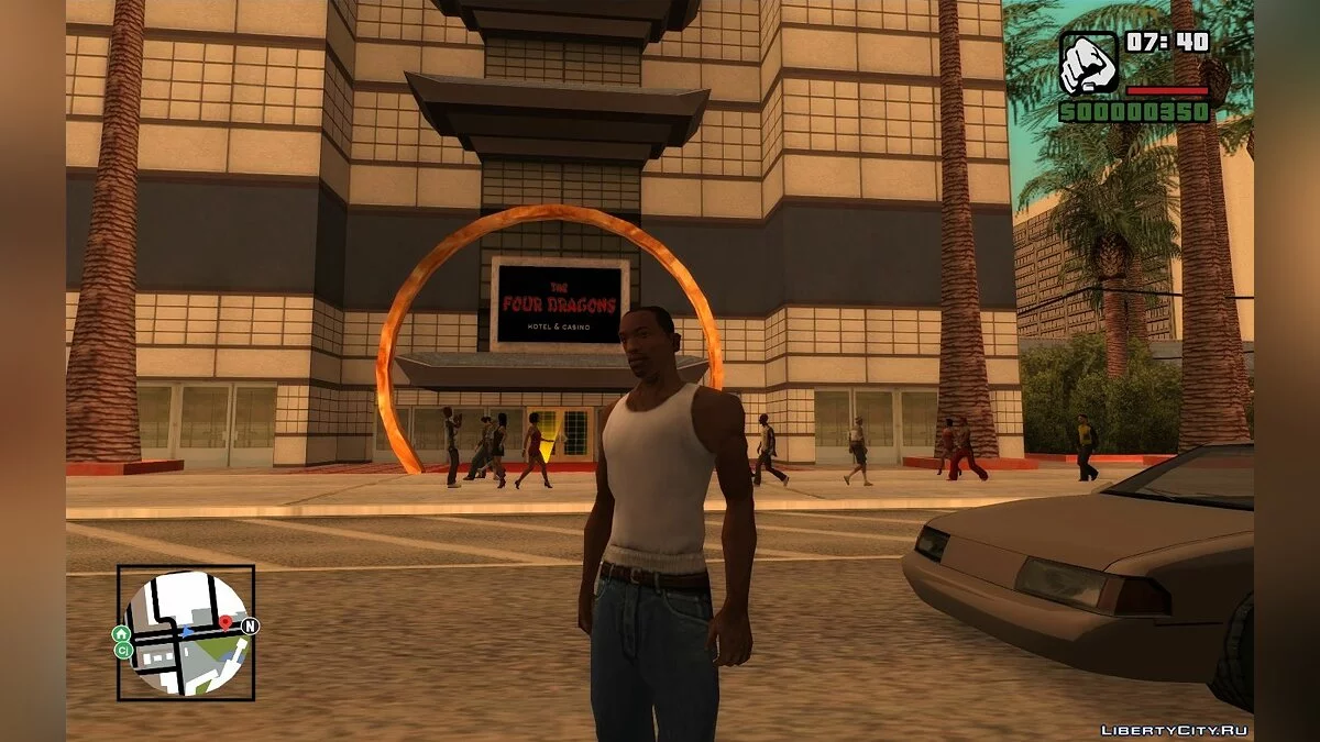 Нет розыска за посещение других городов / GTA San Andreas