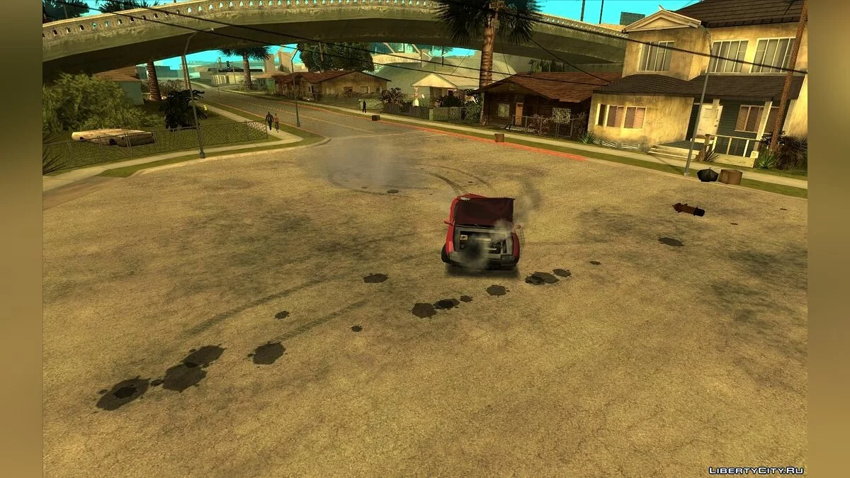 Утечка масла V2 (Обновление от 28.09.2020) / GTA San Andreas