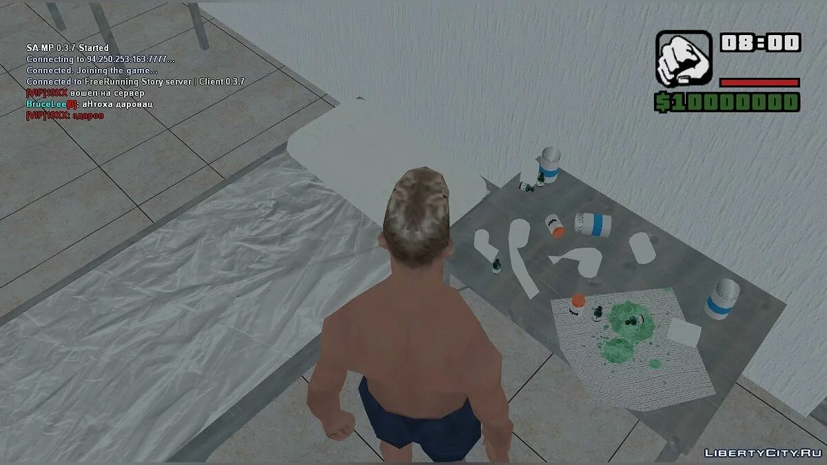 Прыжки в воду/WaterSplashMod (SAMP) / GTA San Andreas