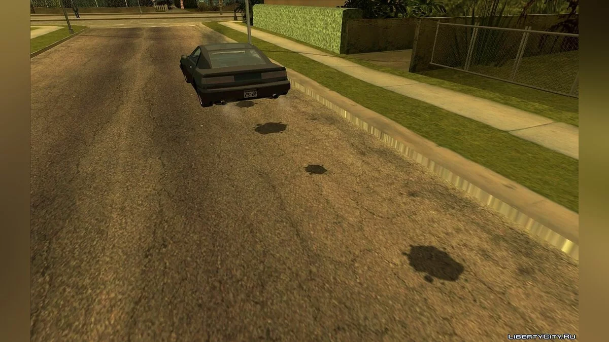 Утечка масла V3 (CLEO+) / GTA San Andreas