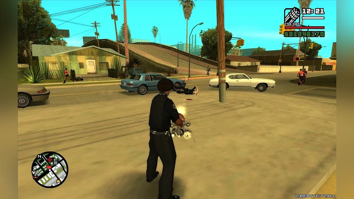 Одежда копа V2 (Нет звезд в одежде копа)(Обновление от 13.11.2020) / GTA San Andreas