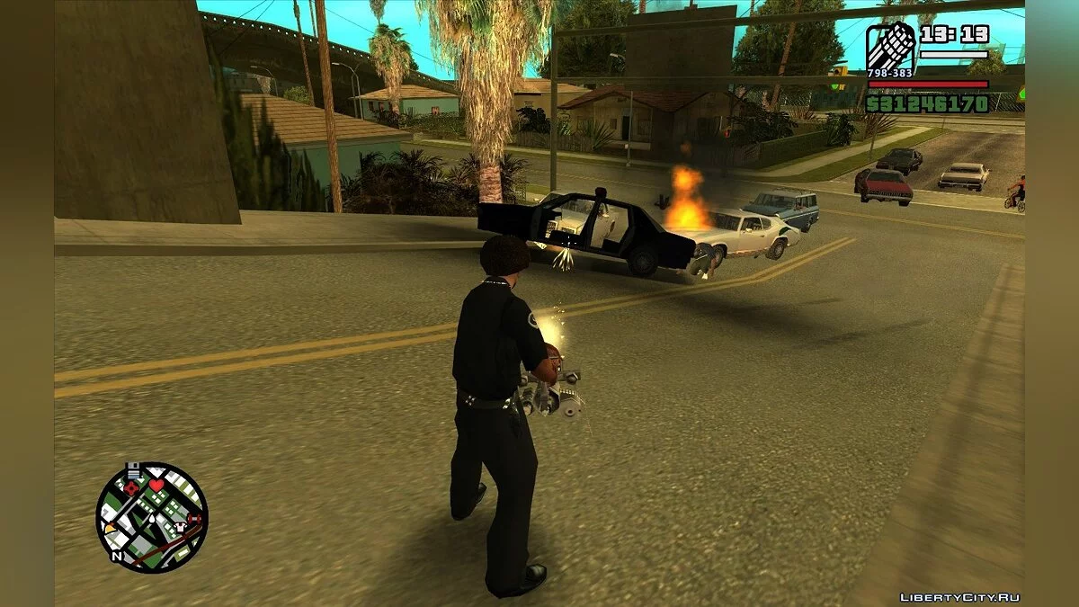 Одежда копа V2 (Нет звезд в одежде копа)(Обновление от 13.11.2020) / GTA San Andreas