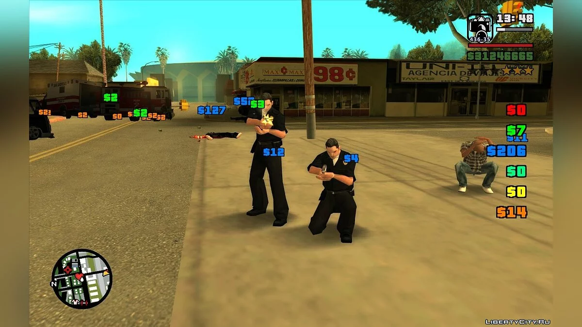 Работать фотографом (Получать деньги за интересные фото) / GTA San Andreas