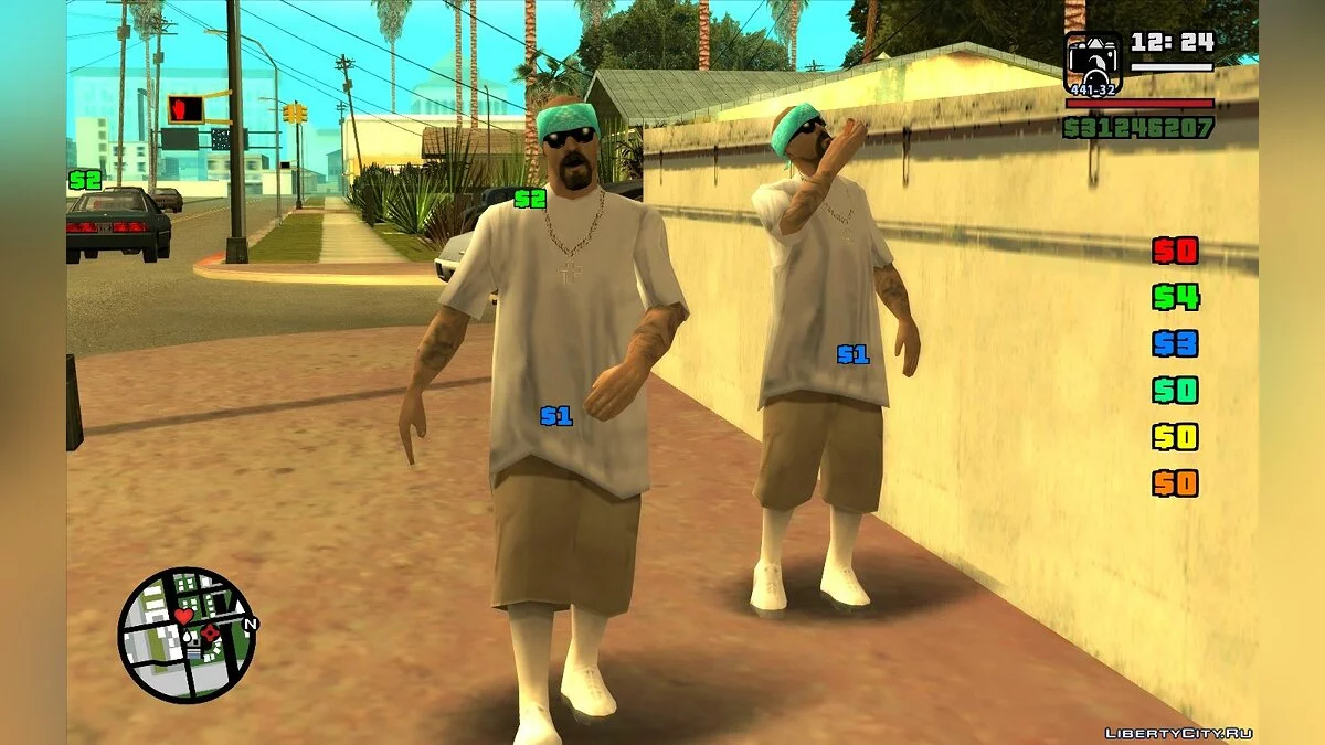 Работать фотографом (Получать деньги за интересные фото) / GTA San Andreas