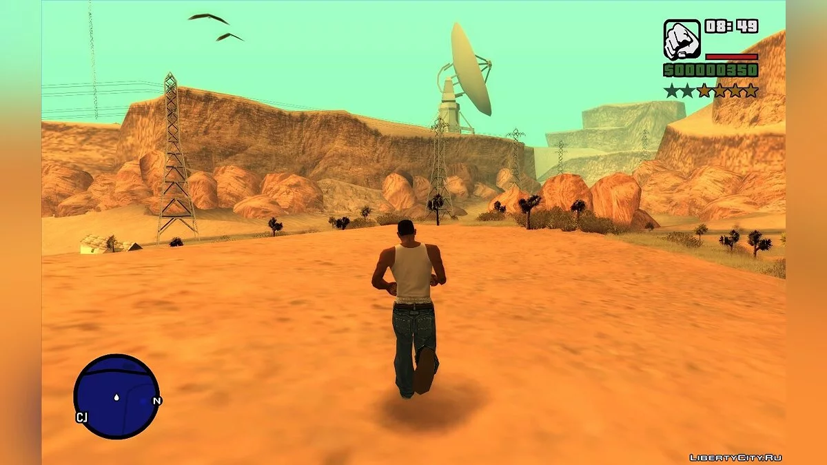 Радар мигает при розыске / GTA San Andreas
