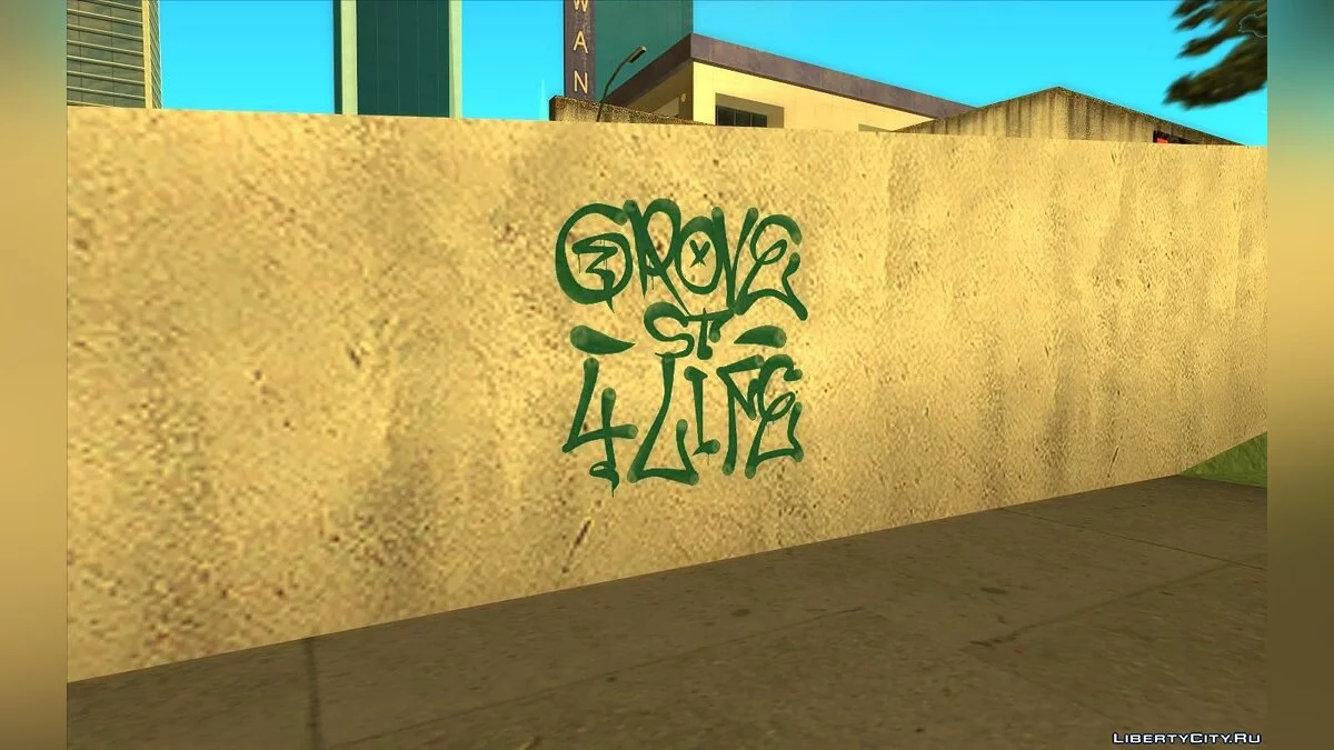 Рисовать граффити в любом месте (Обновление от 10.03.21) / GTA San Andreas