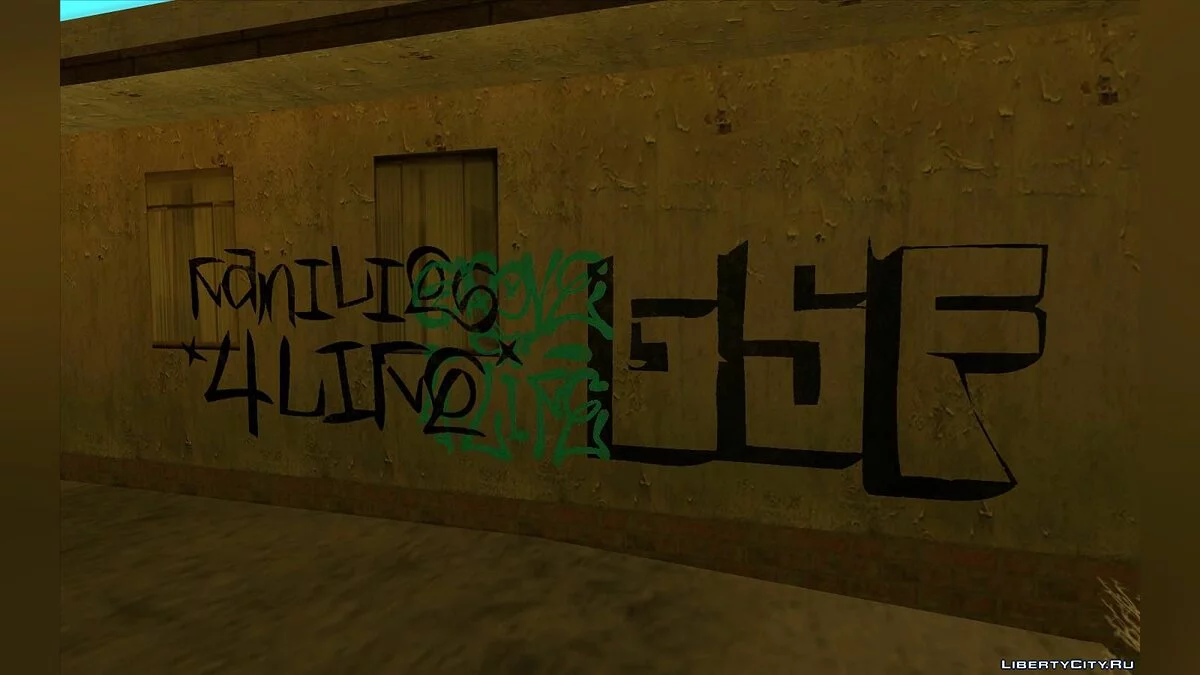Рисовать граффити в любом месте (Обновление от 10.03.21) / GTA San Andreas