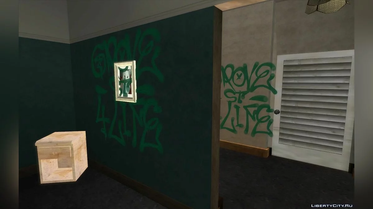 Рисовать граффити в любом месте (Обновление от 10.03.21) / GTA San Andreas