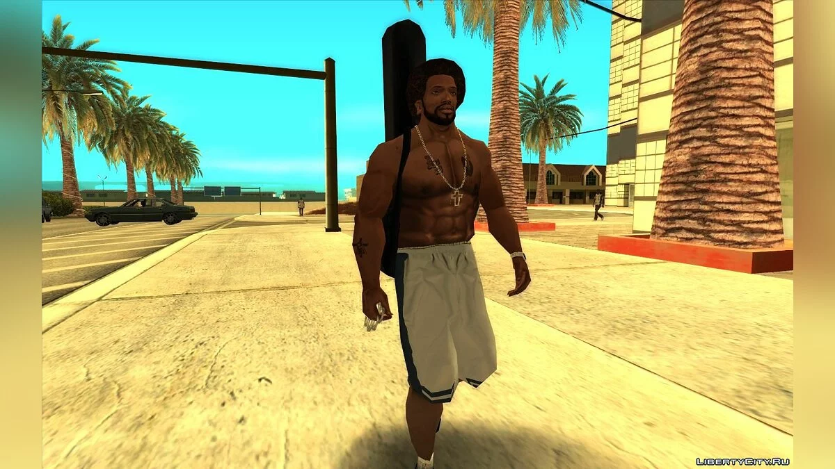 Сиджей играет на гитаре / GTA San Andreas