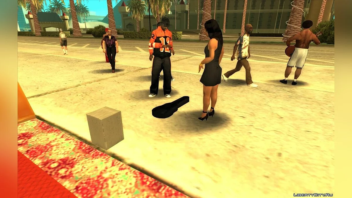 Сиджей играет на гитаре / GTA San Andreas