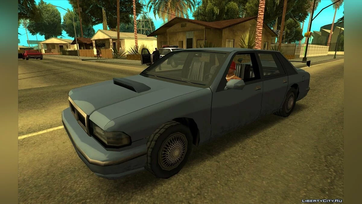 Транспорт с тюнингом в трафике  / GTA San Andreas